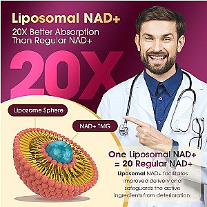 Liposomal NAD+ Supplement with Resveratrol